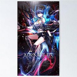 Aesthetic Chen Arknights Poster