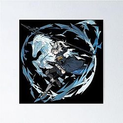 Arknights Grani Artwork Poster