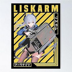 Liskarm Arknights Japanese Poster