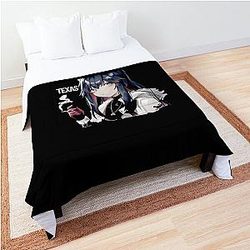 Arknights Chibi Texas Comforter