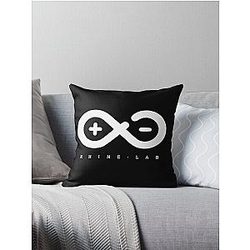 Arknights Rhine Lab White Throw Pillow