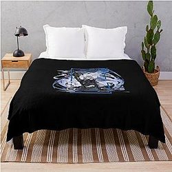 Arknights - Skadi - Character Portrait Throw Blanket