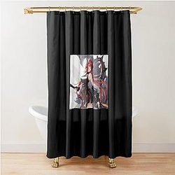 Design of Surtr Arknights Shower Curtain
