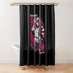 Exusiai - Arknights V.1 - White Version Shower Curtain