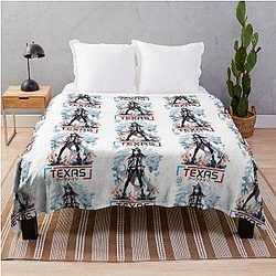 Texas-Arknights   Throw Blanket