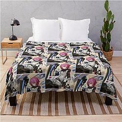 Exusiai Arknights cool   Throw Blanket