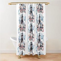 Texas-Arknights   Shower Curtain