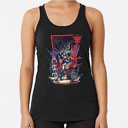 Arknights - Chen - Character Portrait Racerback Tank Top