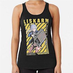 Liskarm Arknights Japanese Racerback Tank Top
