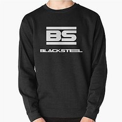 Arknights - Blacksteel Logo (white) Pullover Sweatshirt