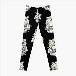 Arknights Chibi Lappland Posters and Art Leggings
