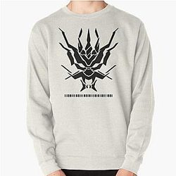 Arknights - Great Lungmen Logo (black) Pullover Sweatshirt