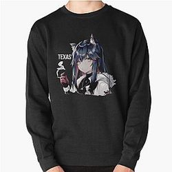 Arknights Chibi Texas Pullover Sweatshirt