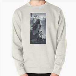 Skyline Schwarz Arknights   Pullover Sweatshirt