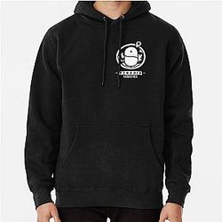 Arknights - Penguin Logistics Logo (white - small) Pullover Hoodie
