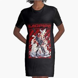 Arknights Bagpipe Elite Graphic T-Shirt Dress