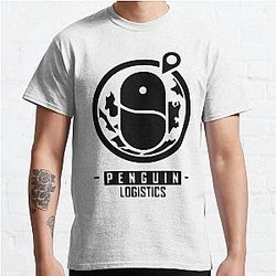 Arknights - Penguin Logistics Logo (black) Classic T-Shirt