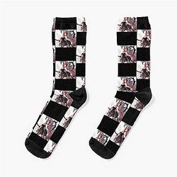 Design of Surtr Arknights Socks