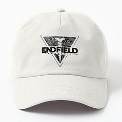 Arknights Endfield Industries Black Emblem Dad Hat