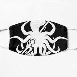 Arknights - Abyssal Logo (white) Flat Mask