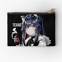 Arknights Chibi Texas Zipper Pouch