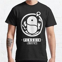 Arknights - Penguin Logistics Logo (white) Classic T-Shirt