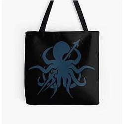 Arknights - Abyssal Logo (blue) All Over Print Tote Bag