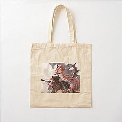 Design of Surtr Arknights Cotton Tote Bag