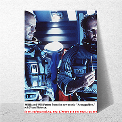 Armageddon My Favorite Michael Bay Film Armageddon Posters