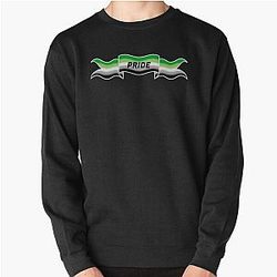 Aromantic Sweatshirts - Aromantic pride banner Pullover Sweatshirt RB1901