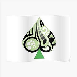 Affiches aromatiques - Affiche Aro Spades RB1901