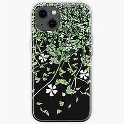 Affaires aromantiques - Aro Pride Scattered Flowers et laisse tomber iPhone Soft Case RB1901