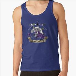 Aromantic Tank Tops - Aro+Ace - Esci dal mio carro armato
