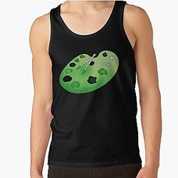 Tank Tops aromatiques - Palette de peinture et pinceaux Aro Pride Top RB1901