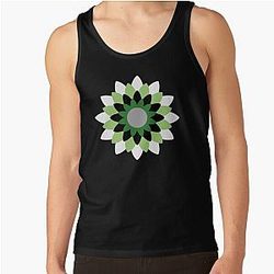 Tank Tops aromatiques - Aro Pride Blossoming Vector Flower Design Tank Top RB1901