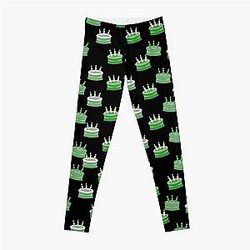 Aromantische Leggings - Aro Pride Cakes Muster Leggings RB1901