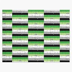 Aromantic Puzzles - Aromantic Pride Flag (She/They) Jigsaw Puzzle RB1901