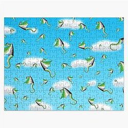 Aromantic Puzzles - Fly With Pride, Dragon Series - Aromantic Jigsaw Puzzle RB1901
