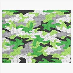 Aromantic Puzzles - Aro Camo Aromantic Pattern Jigsaw Puzzle RB1901