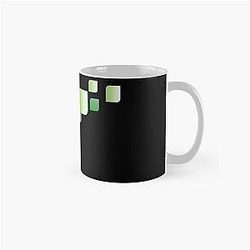 Aromantische Becher - Aro Pride Cascading abstrakte Quadrate Classic Becher RB1901