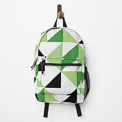 Mochilas aromáticas - Aro Pride Geométrico Triângulo Padrão Mochila RB1901