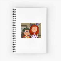 As Told by Ginger Gráfico da tripulação de Hillsburg As Told By Ginger Livro de notas