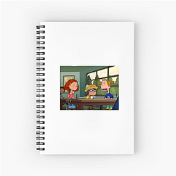 As Told by Ginger Ginger Foutleys World Tee As Told By Ginger Livro de notas