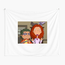 As Told by Ginger Gráfico da tripulação de Hillsburg As Told By Ginger Tapeçarias