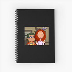 As Told by Ginger Gráfico da tripulação de Hillsburg As Told By Ginger Livro de notas