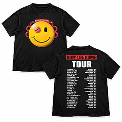 Don't Be Dumb Tour Smiley Dateback DTDTNK2610 A$AP Rocky T-Shirt