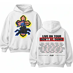 Don’t Be Dumb Tour Airbrush Dateback DTNK2610 A$AP Rocky Hoodie