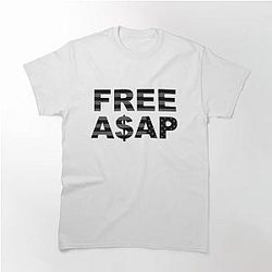 Free A$AP Rocky ASAP Classic T-Shirt