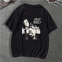 A$AP Rocky T-shirt – Graphic Aesthetics Tee