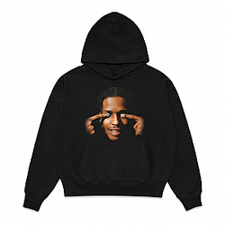 ASAP Rocky Jumbo Fleece Graphic Hoodie